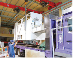 出荷納品・設置調整